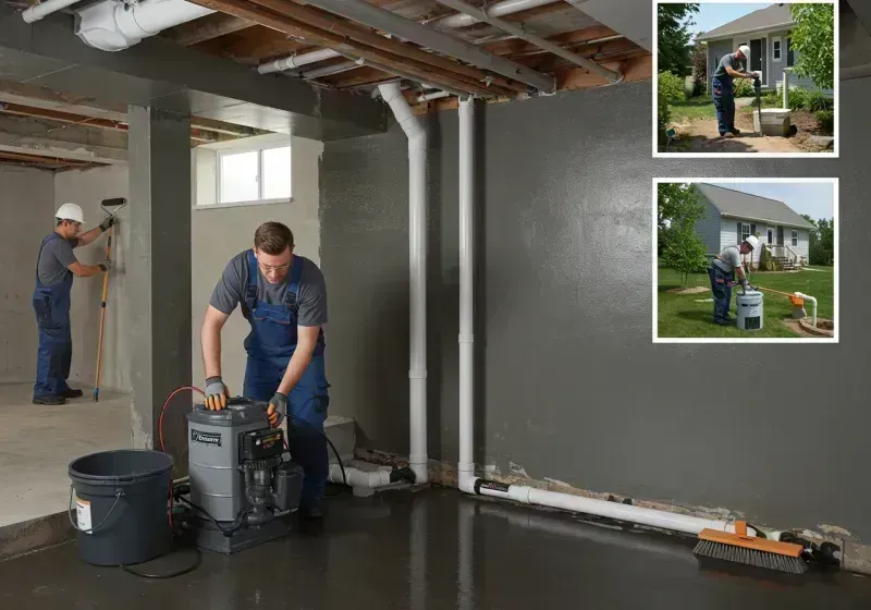 Basement Waterproofing and Flood Prevention process in Gastonia, NC